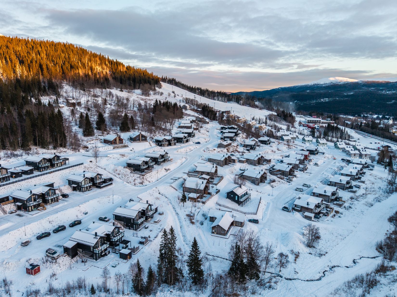 Radhus, Bäckvägen 19B, Duved, Åre