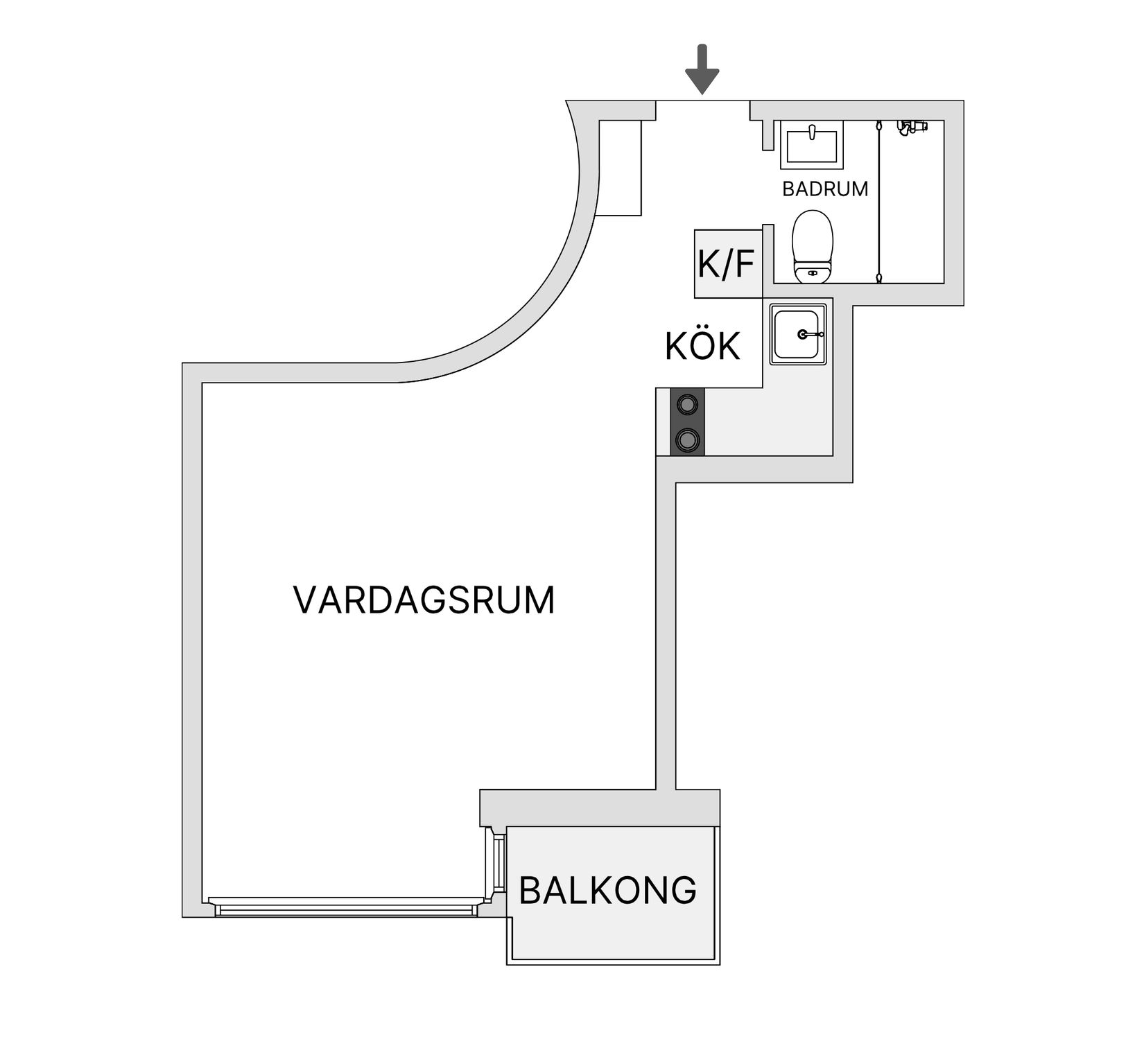 Bostadsrätt, Brantingsgatan 24, Gärdet, Stockholm