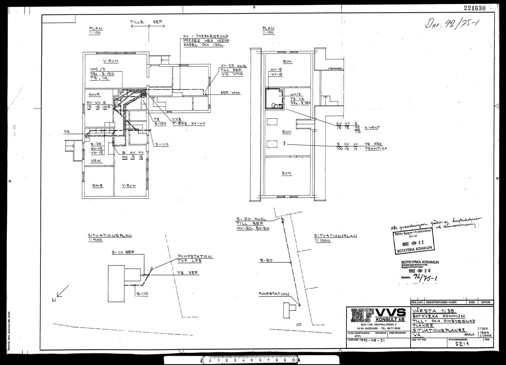 Villa, Hästmossevägen 8, Vårsta, Botkyrka
