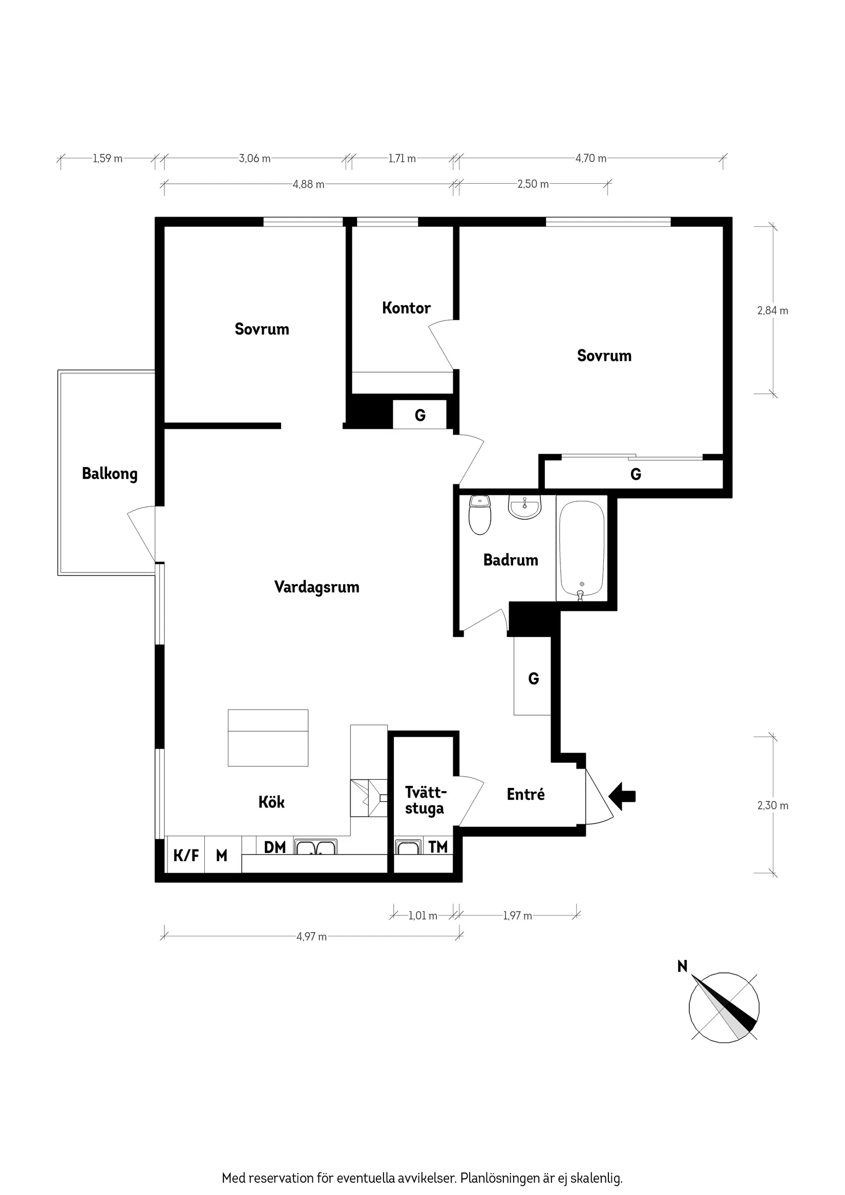 Bostadsrätt, Mintensgatan 5A, Olskroken, Göteborg