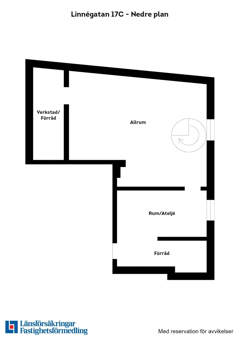 Bostadsrätt, Linnégatan 17C, Huskvarna, Jönköping