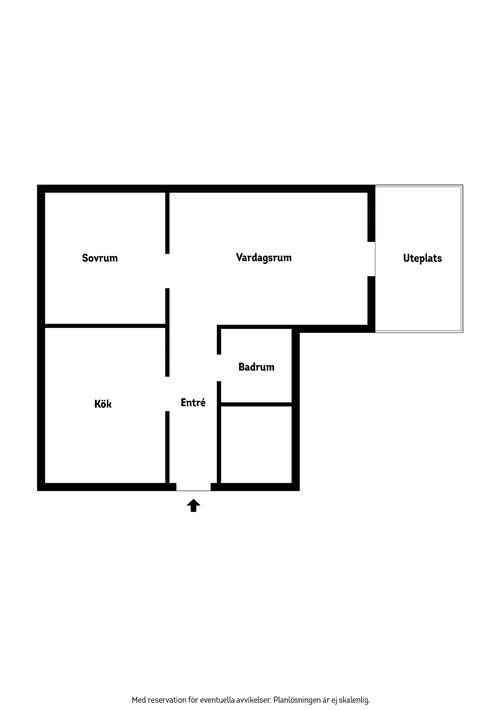 Bostadsrätt, Fredriksgatan 8A, Veberöd, Lund