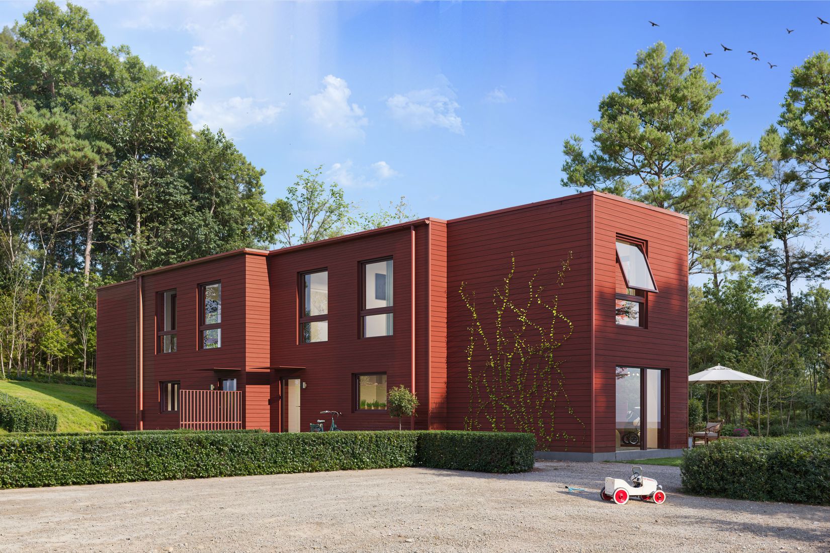 Radhus, Persvägen, Gustavsvik, Nacka