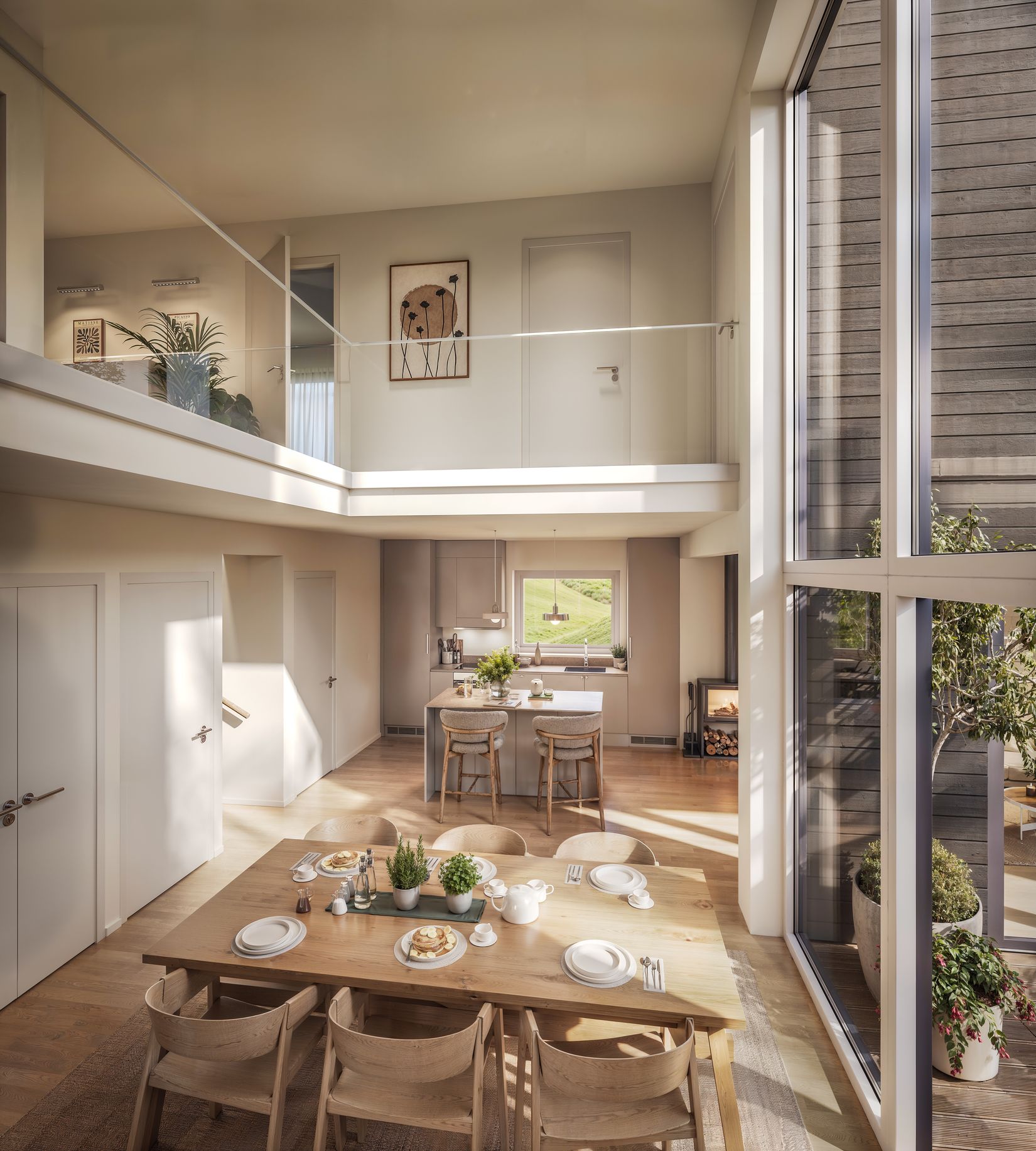 Radhus, Persvägen, Gustavsvik, Nacka