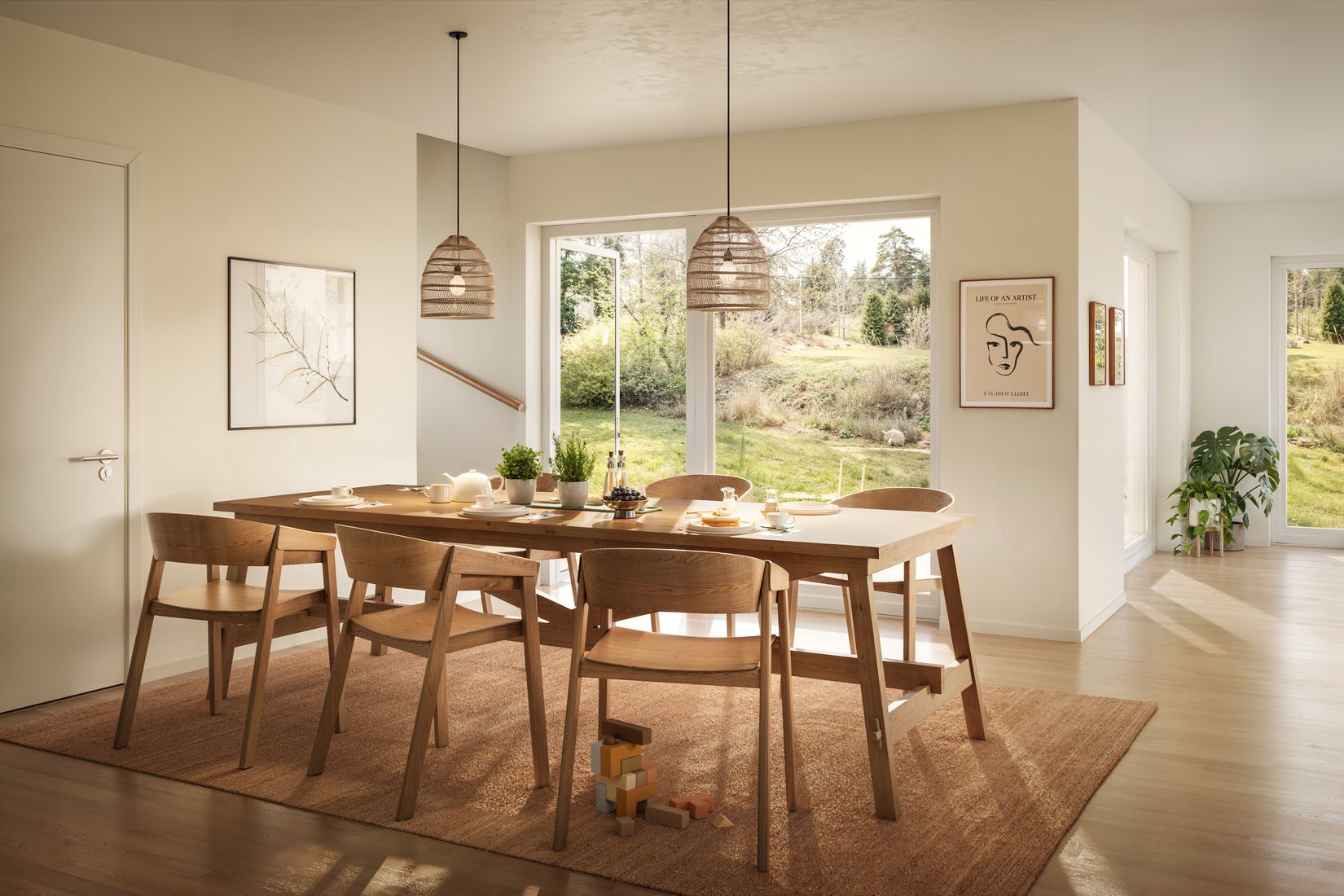 Radhus, Persvägen, Gustavsvik, Nacka