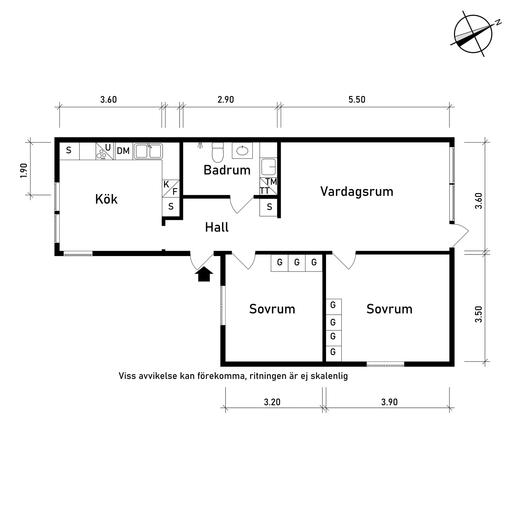 Bostadsrätt, Radhus, Tranan 16, Herrljunga centralt, Herrljunga