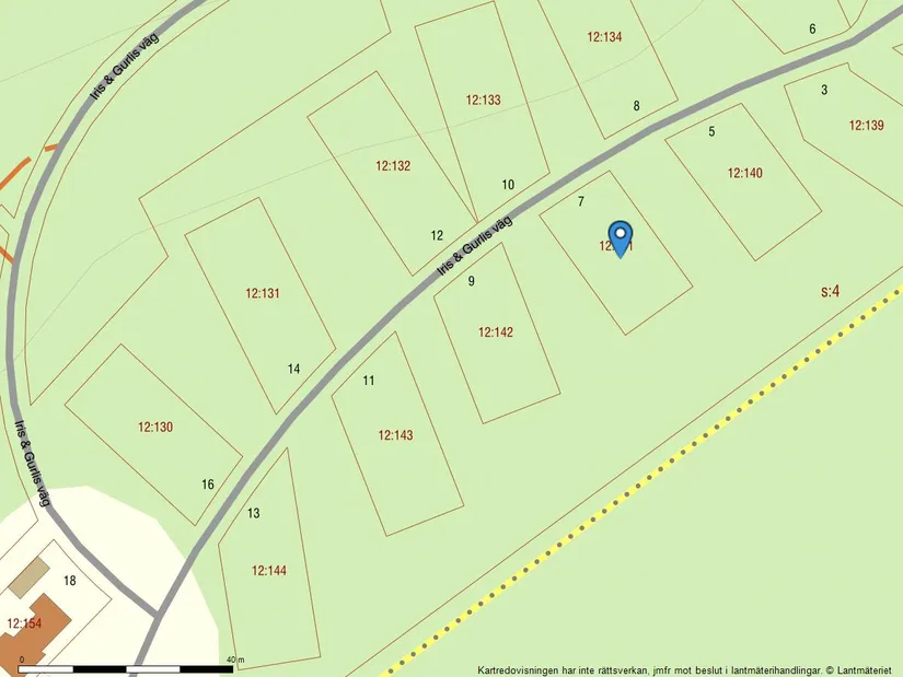 Tomt, Iris och Gurlis väg 7, Brösarp, Tomelilla