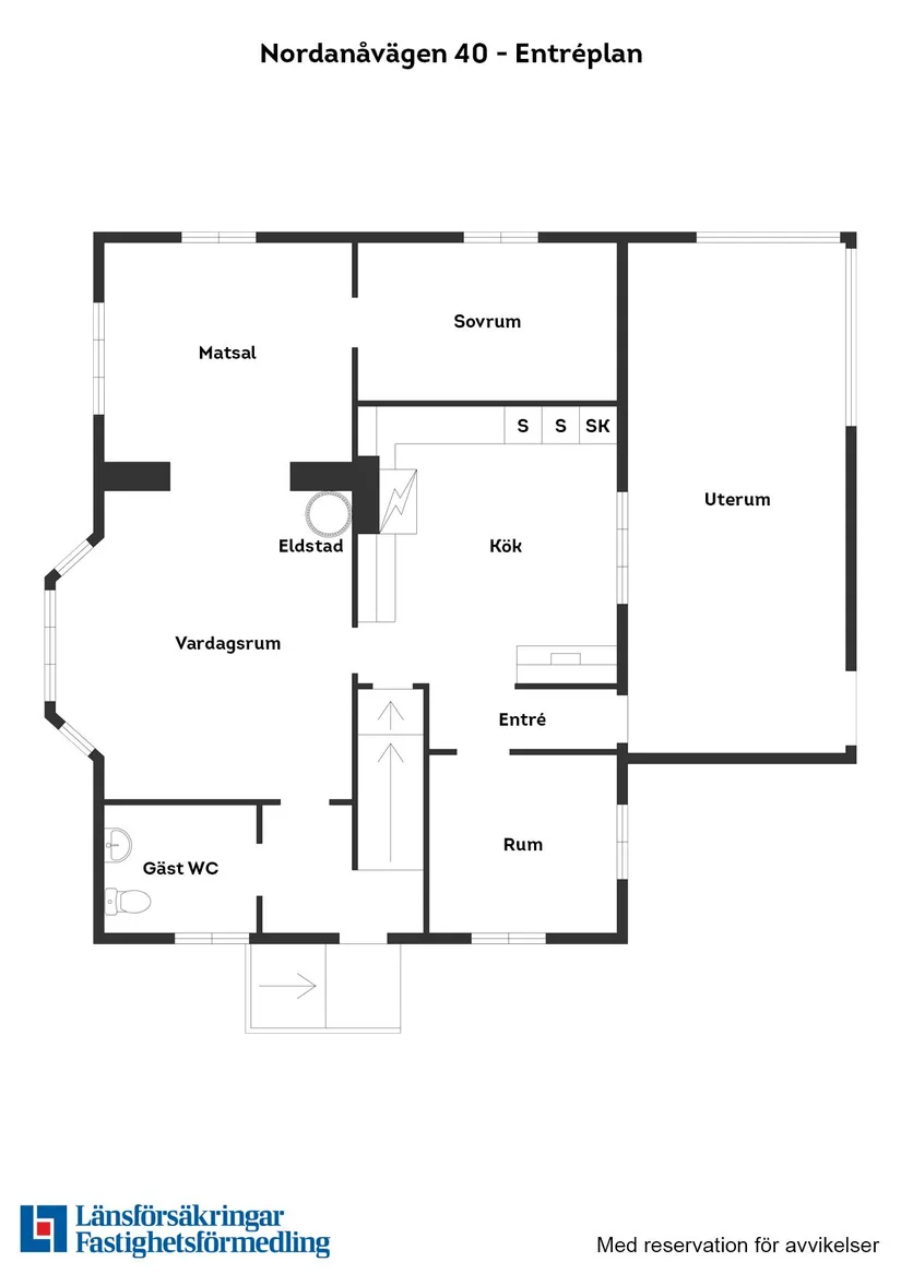 Villa, Nordanåvägen 40, Hishult , Laholm