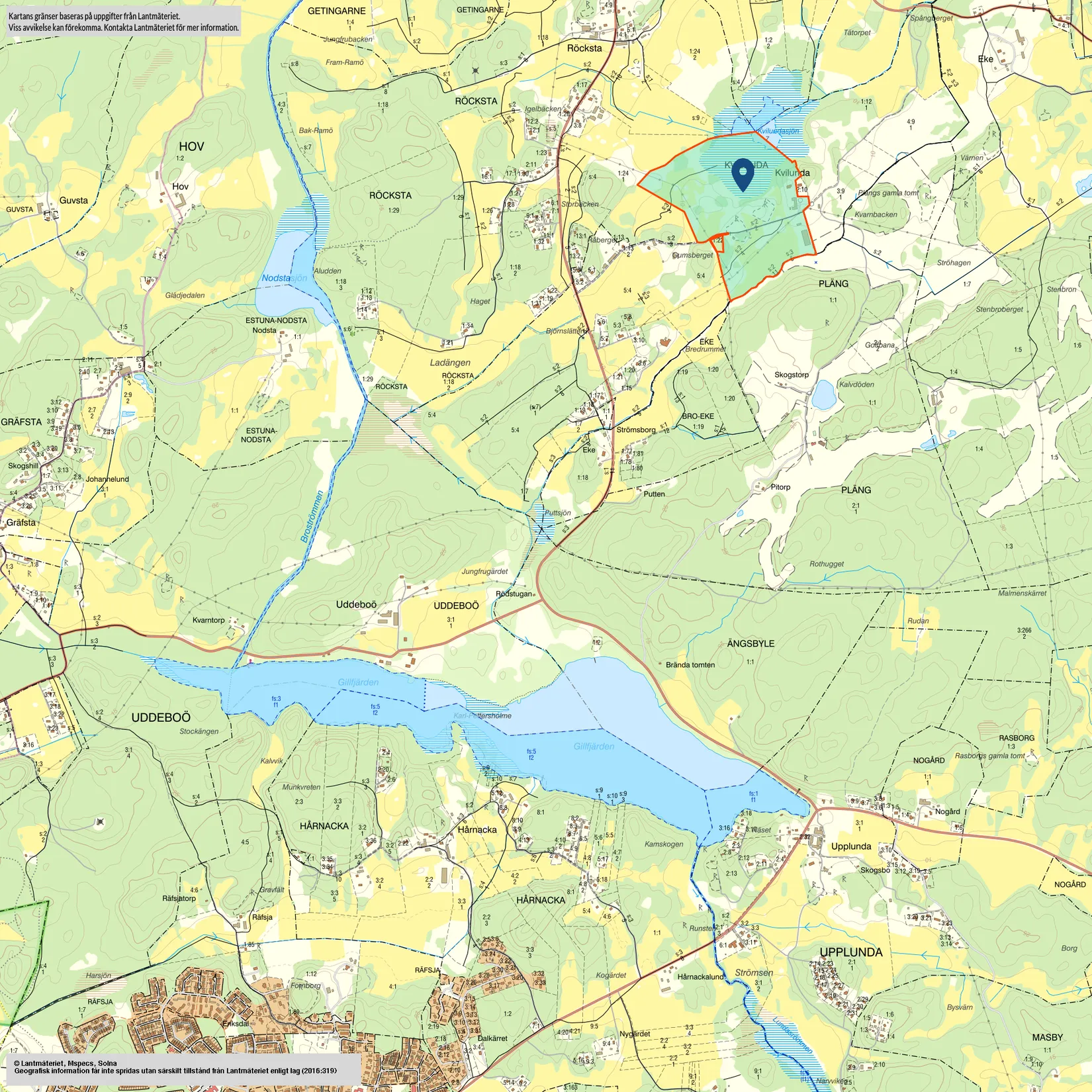 Gård/Skog, Kvilundavägen 31, Kvilunda, Norrtälje