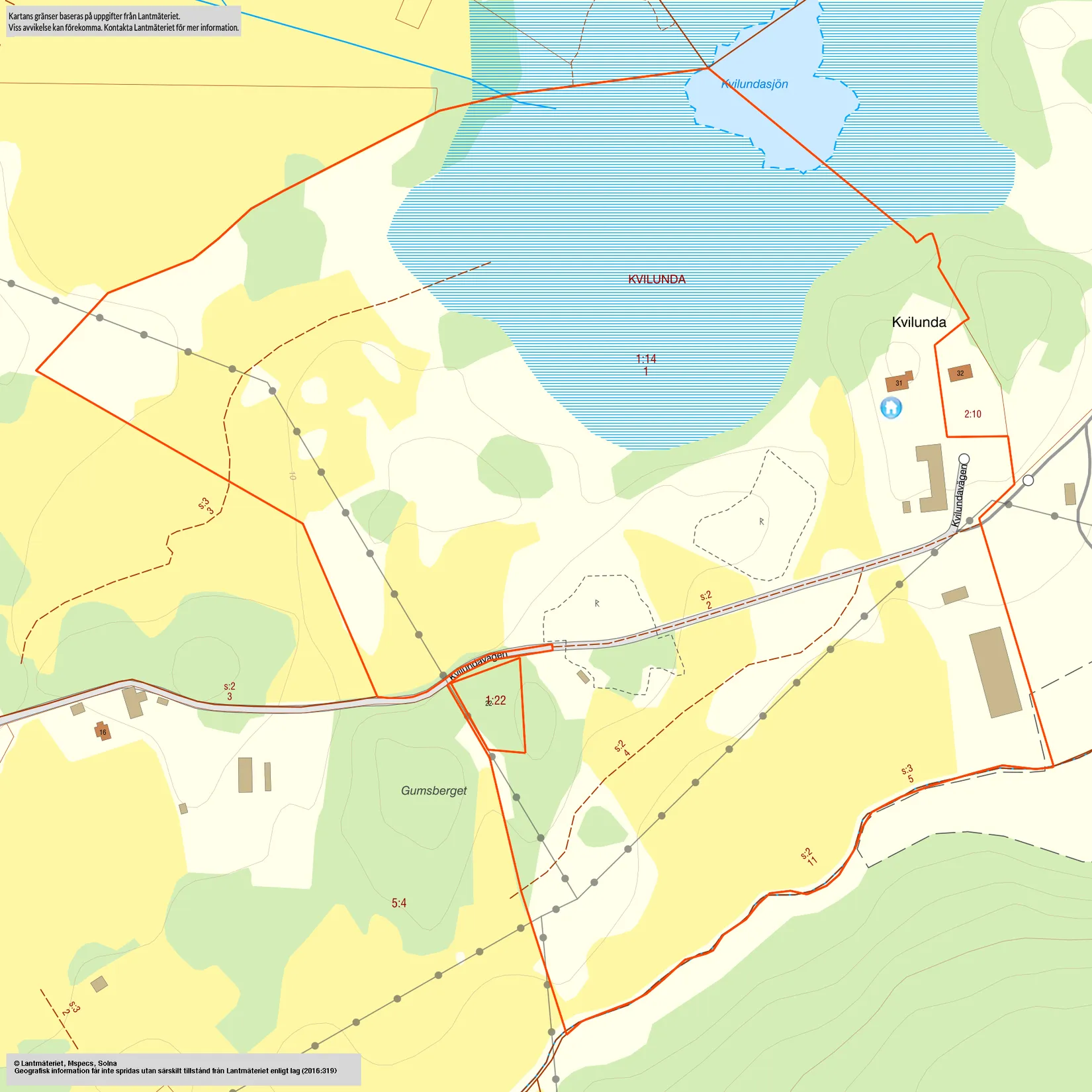Gård/Skog, Kvilundavägen 31, Kvilunda, Norrtälje
