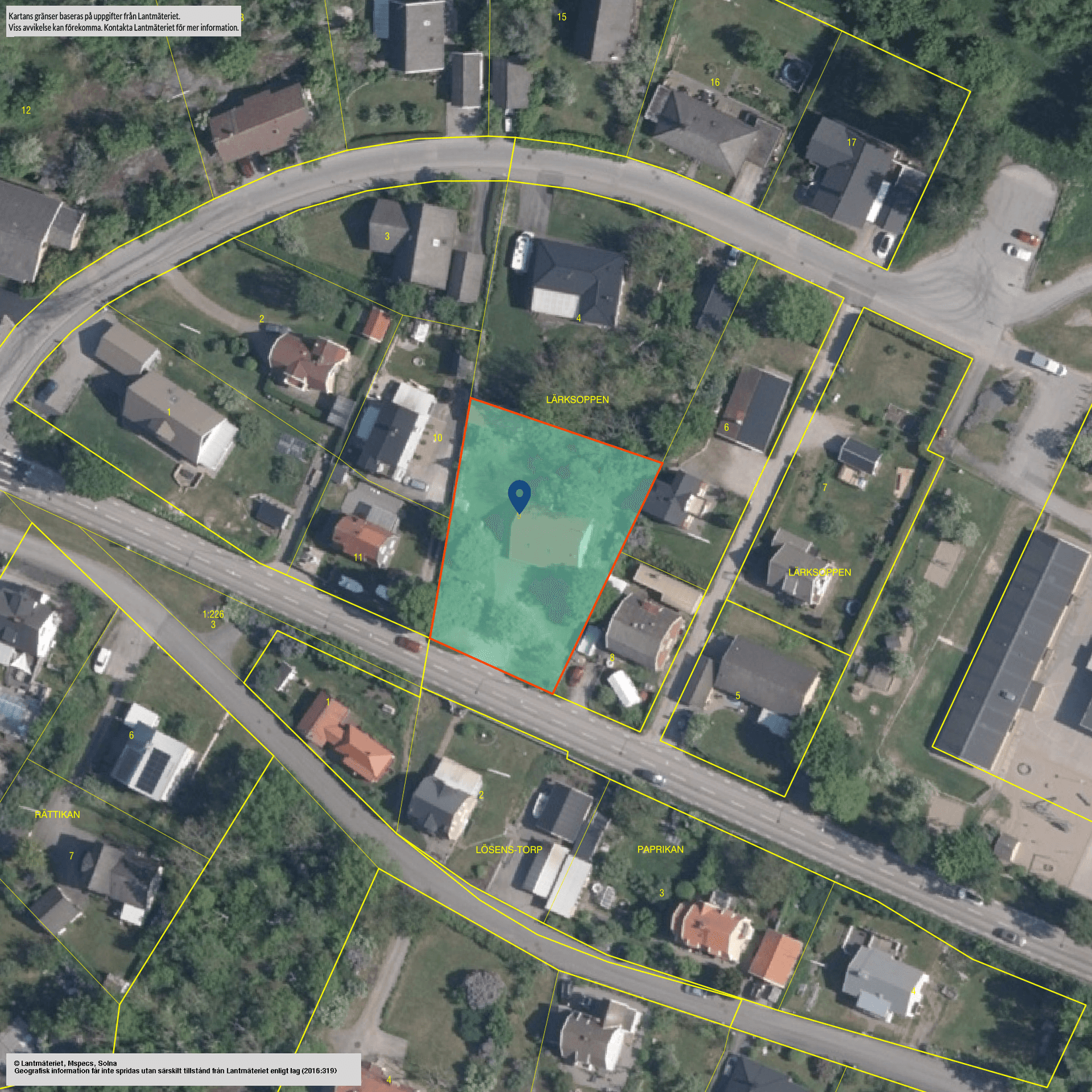 Villa, Riksvägen 83, Lyckeby, Östra Torp, Karlskrona