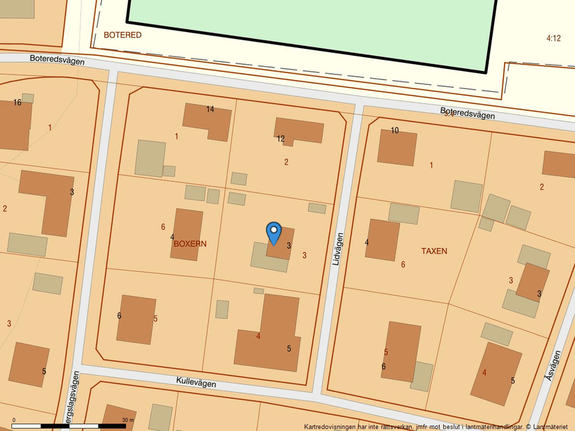 Villa, Lidvägen 3, Botered, Vänersborg