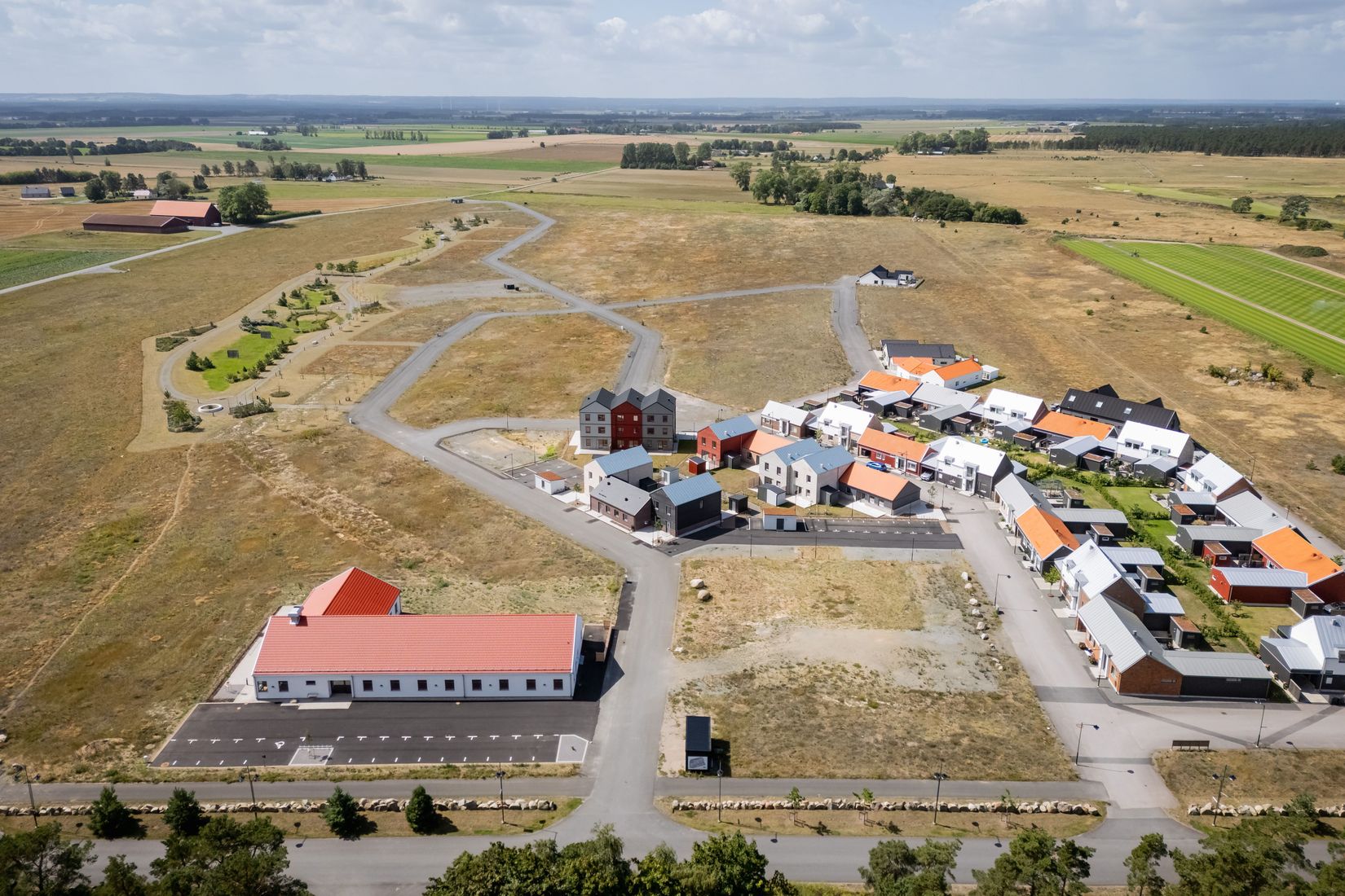 Radhus, Nougatgatan 10, Åhusvången, Kristianstad