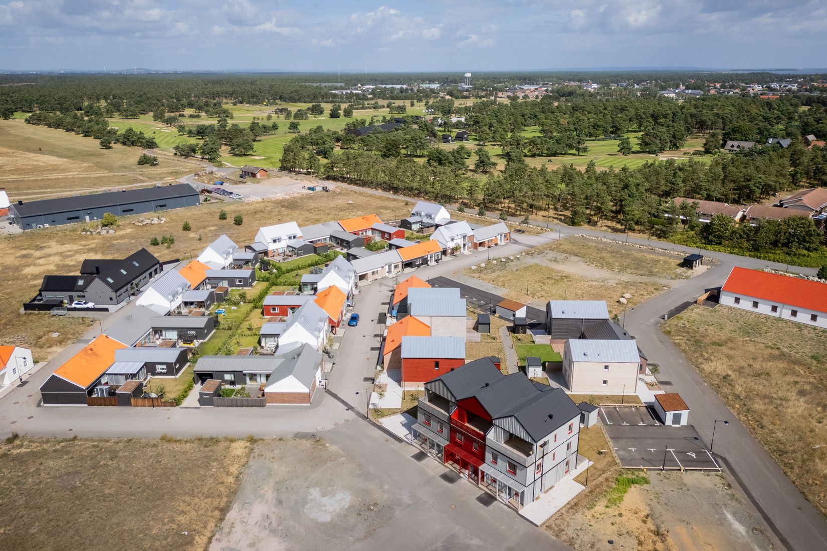 Radhus, Nougatgatan 10, Åhusvången, Kristianstad