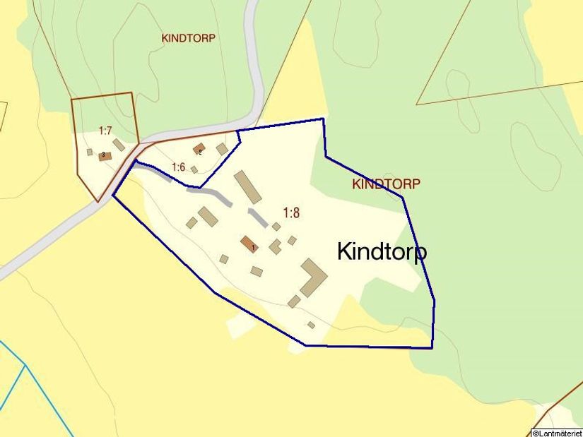 Gård/Skog, Kindtorp 1, Bottna, Söderköping