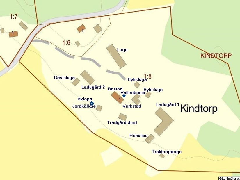 Gård/Skog, Kindtorp 1, Bottna, Söderköping