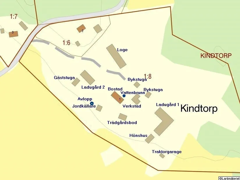 Gård/Skog, Kindtorp 1, Bottna, Söderköping