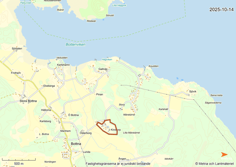 Gård/Skog, Kindtorp 1, Bottna, Söderköping