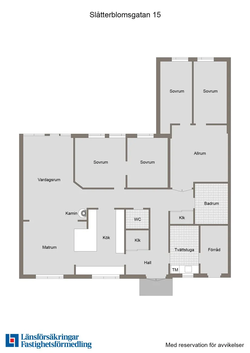 Villa, Radhus, Slåtterblomsgatan 15, Munksundet, Enköping