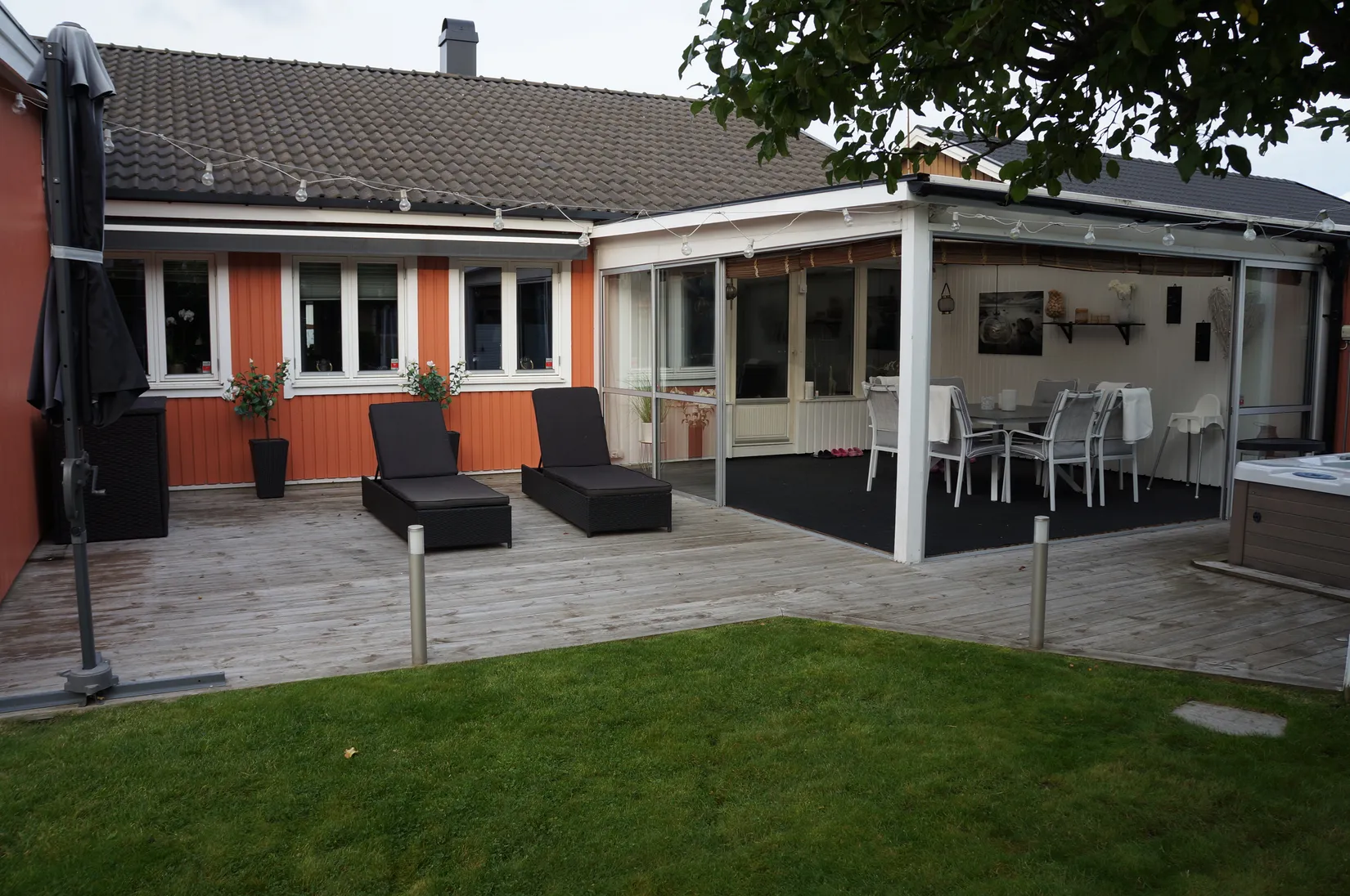 Villa, Radhus, Slåtterblomsgatan 15, Munksundet, Enköping