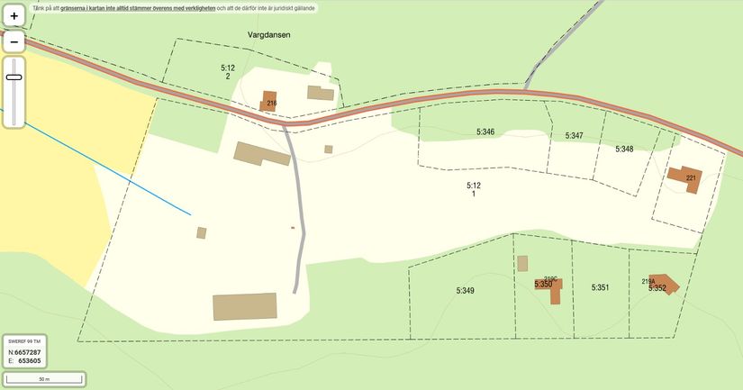 Tomt, Vattholma Vargdansen 219B, Uppland, Uppsala