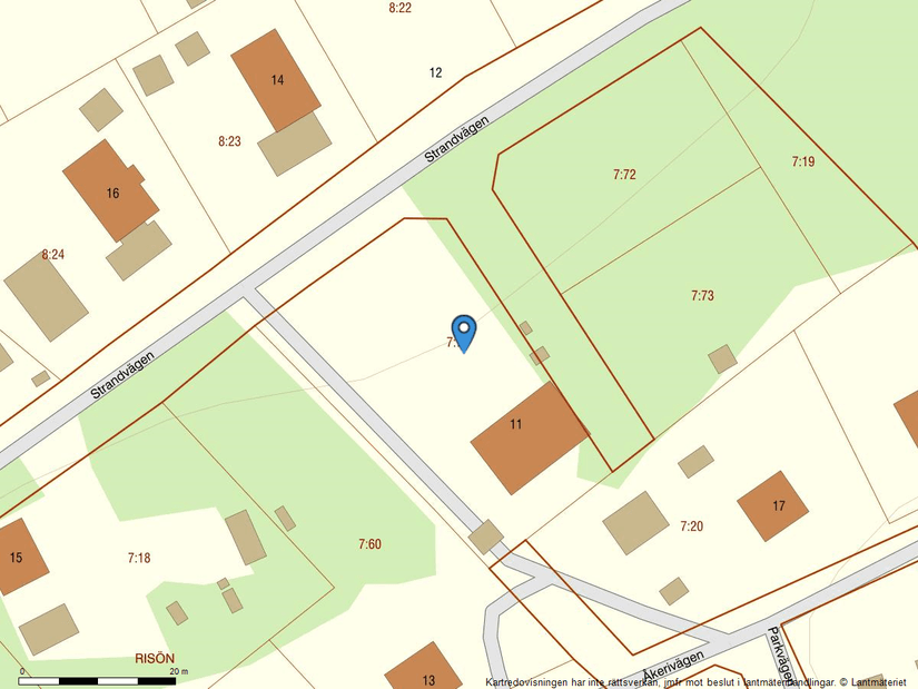 Villa, Strandvägen 11, Risögrund, Kalix