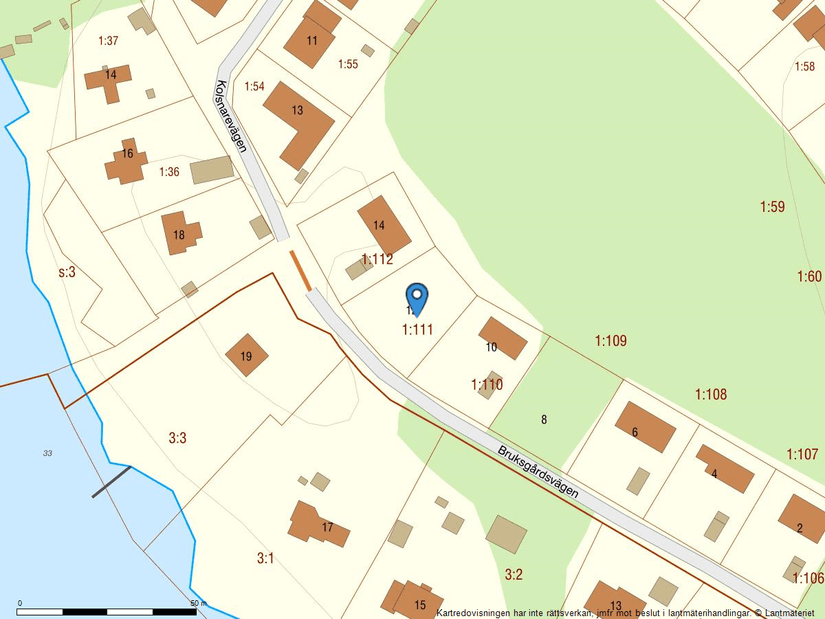 Tomt, Bruksgårdsvägen 12, Marmorbyn, Vingåker