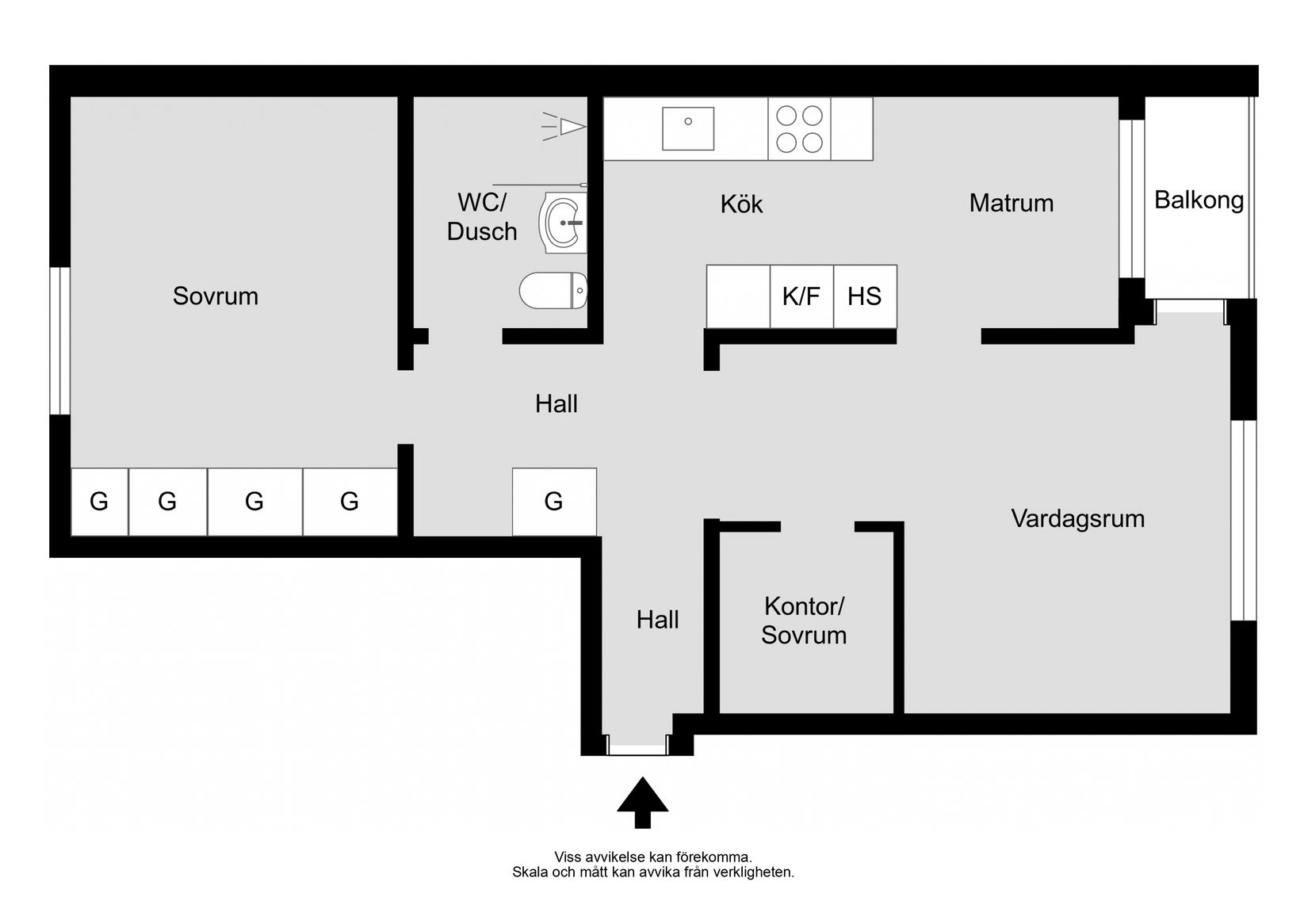 Bostadsrätt, Humlegatan 2B, Luthagen, Uppsala