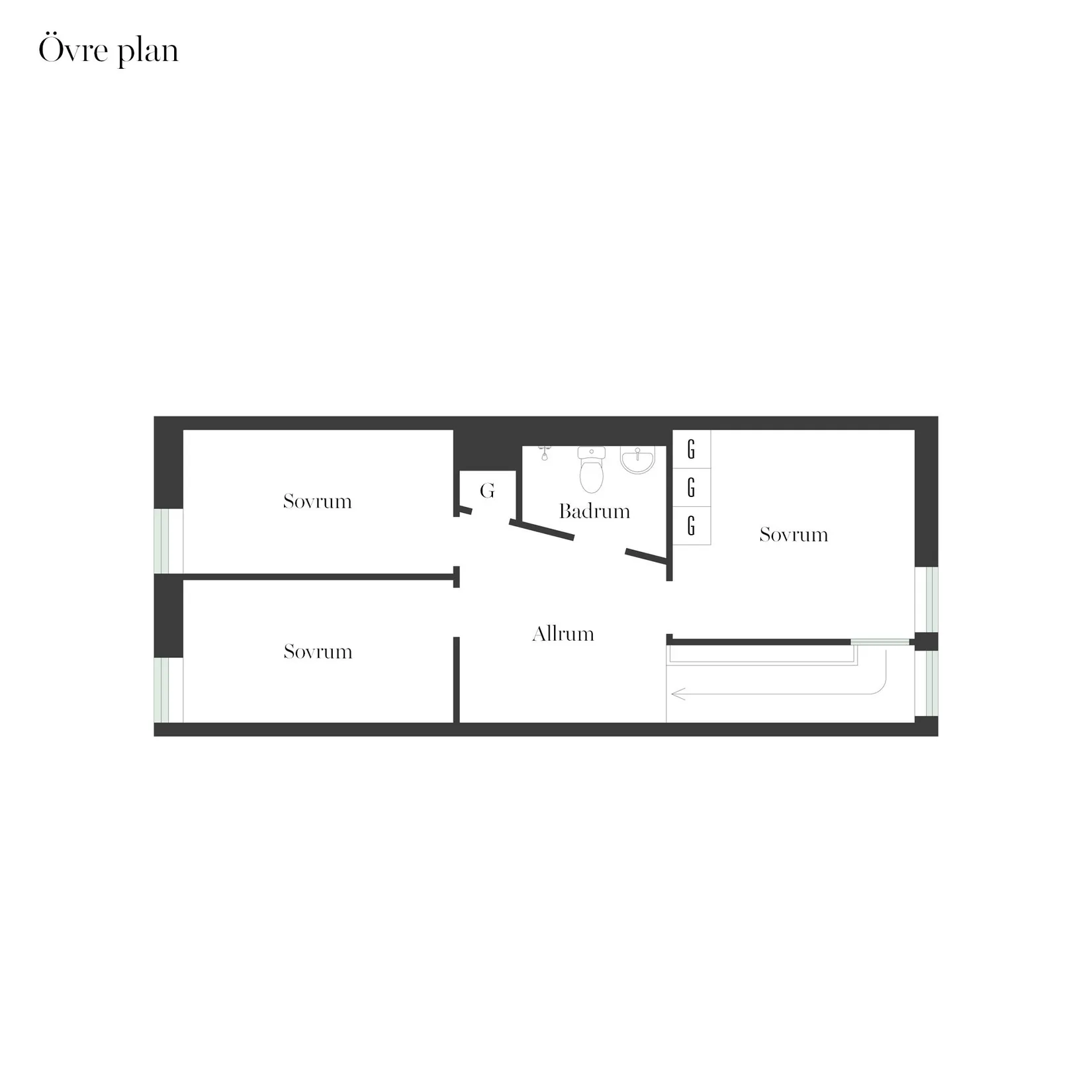 Bostadsrätt, Pippi Långstrumps gata 39, 3+4 tr, Mariehäll, Stockholm