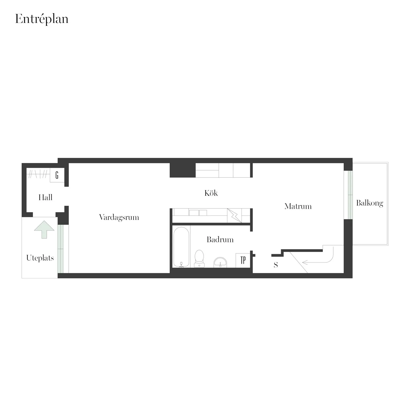 Bostadsrätt, Pippi Långstrumps gata 39, 3+4 tr, Mariehäll, Stockholm