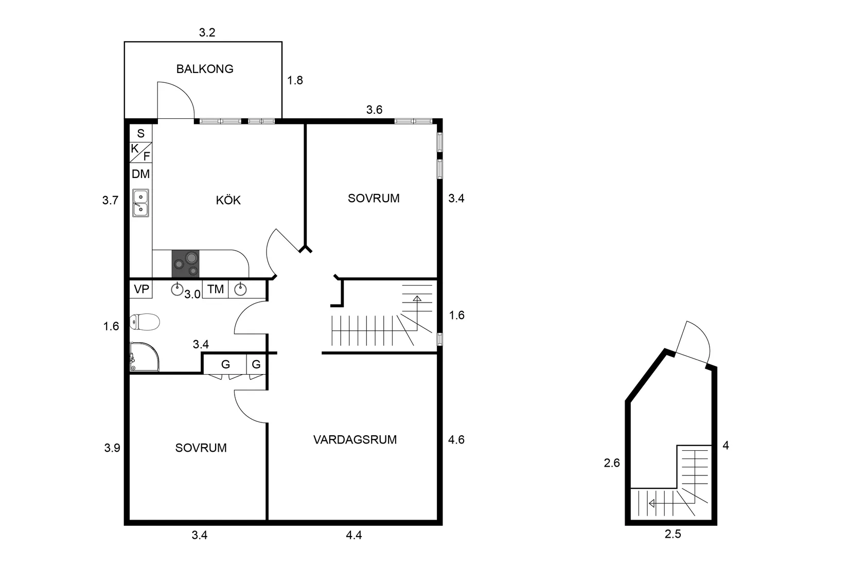 Bostadsrätt, Västergatan 10B, Vara
