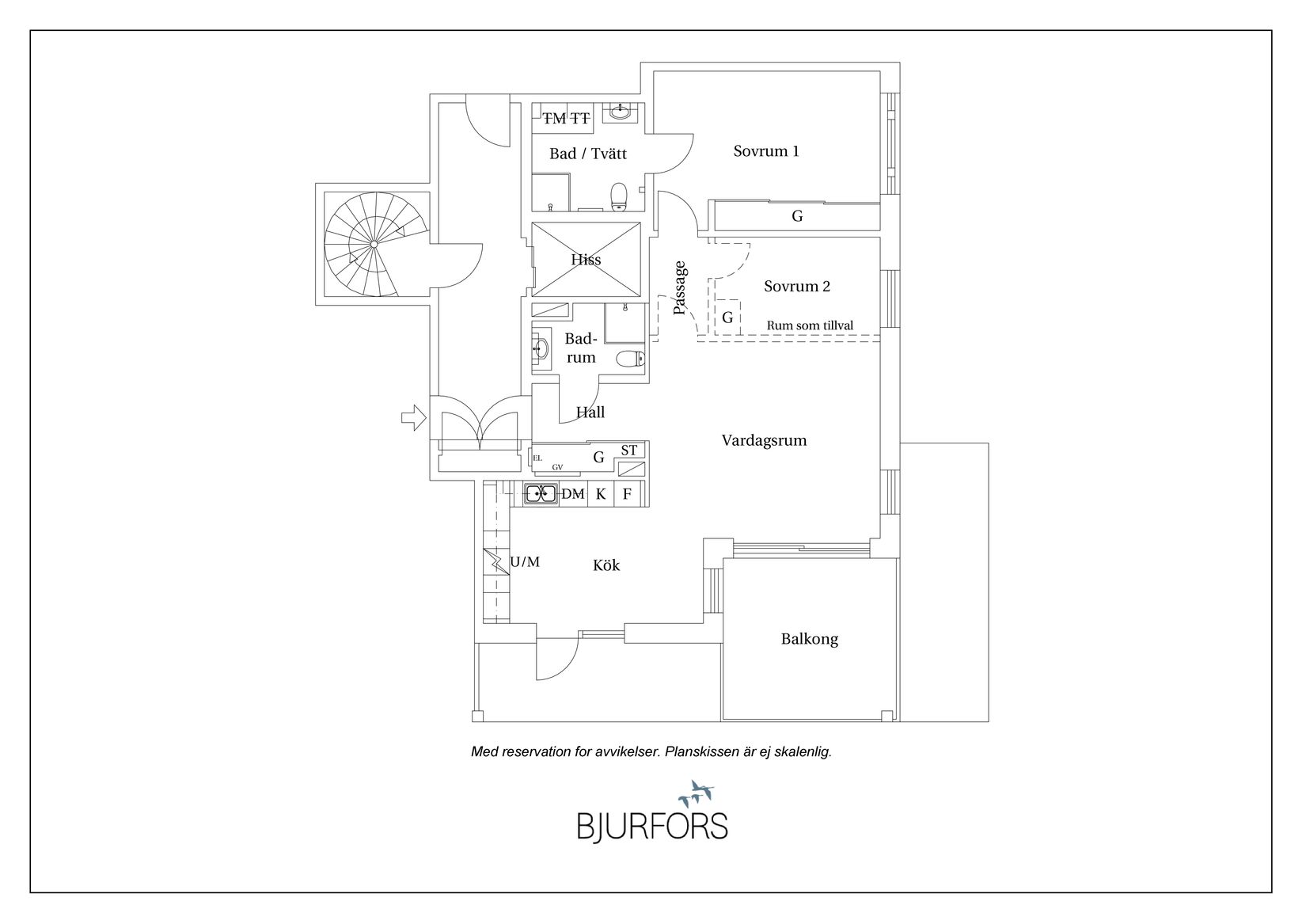 Bostadsrätt, Jeanssongatan 13, Varvsholmen/Ängö, Kalmar