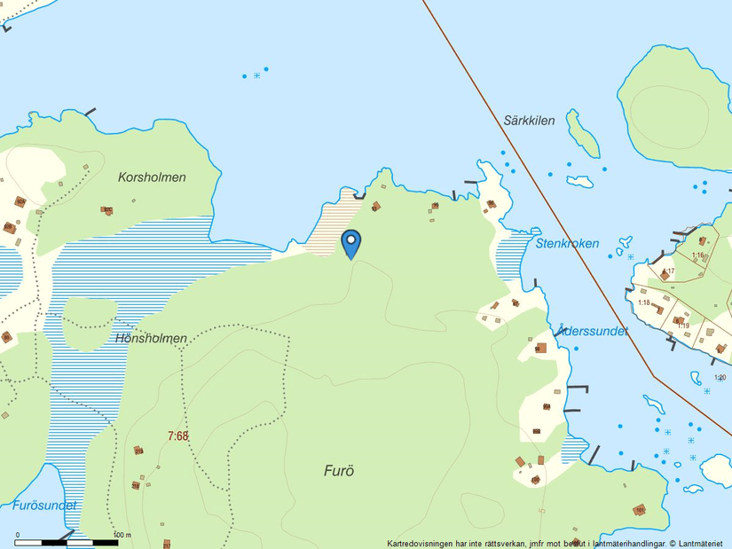 Fritidshus, Furön 94, Gamla Oxelösund, Oxelösund