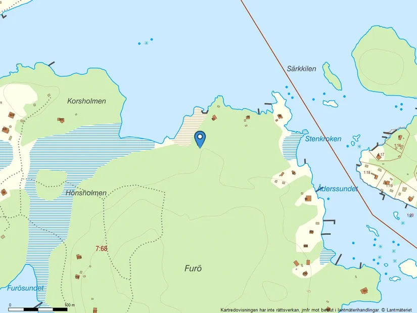 Fritidshus, Furön 94, Gamla Oxelösund, Oxelösund