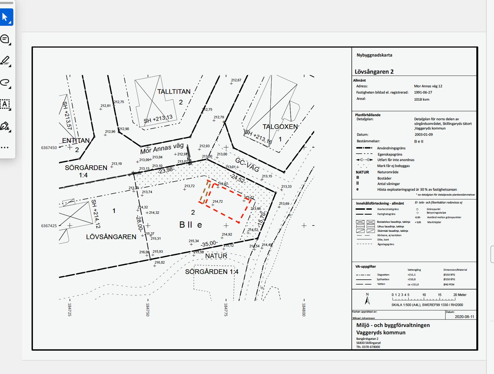 Villa, Mor Annas väg 12, Vaggeryd
