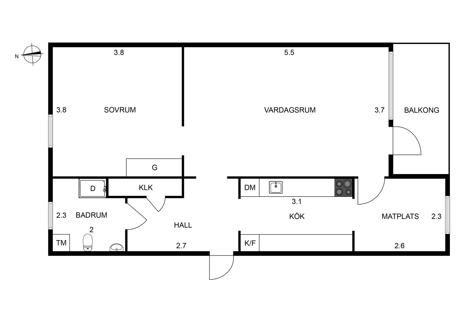 Bostadsrätt, Flanaden 74, Torpa, Vänersborg