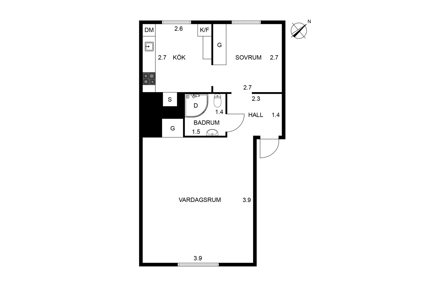 Bostadsrätt, Djupebäcksgatan 2F, Tingvalla, Trollhättan