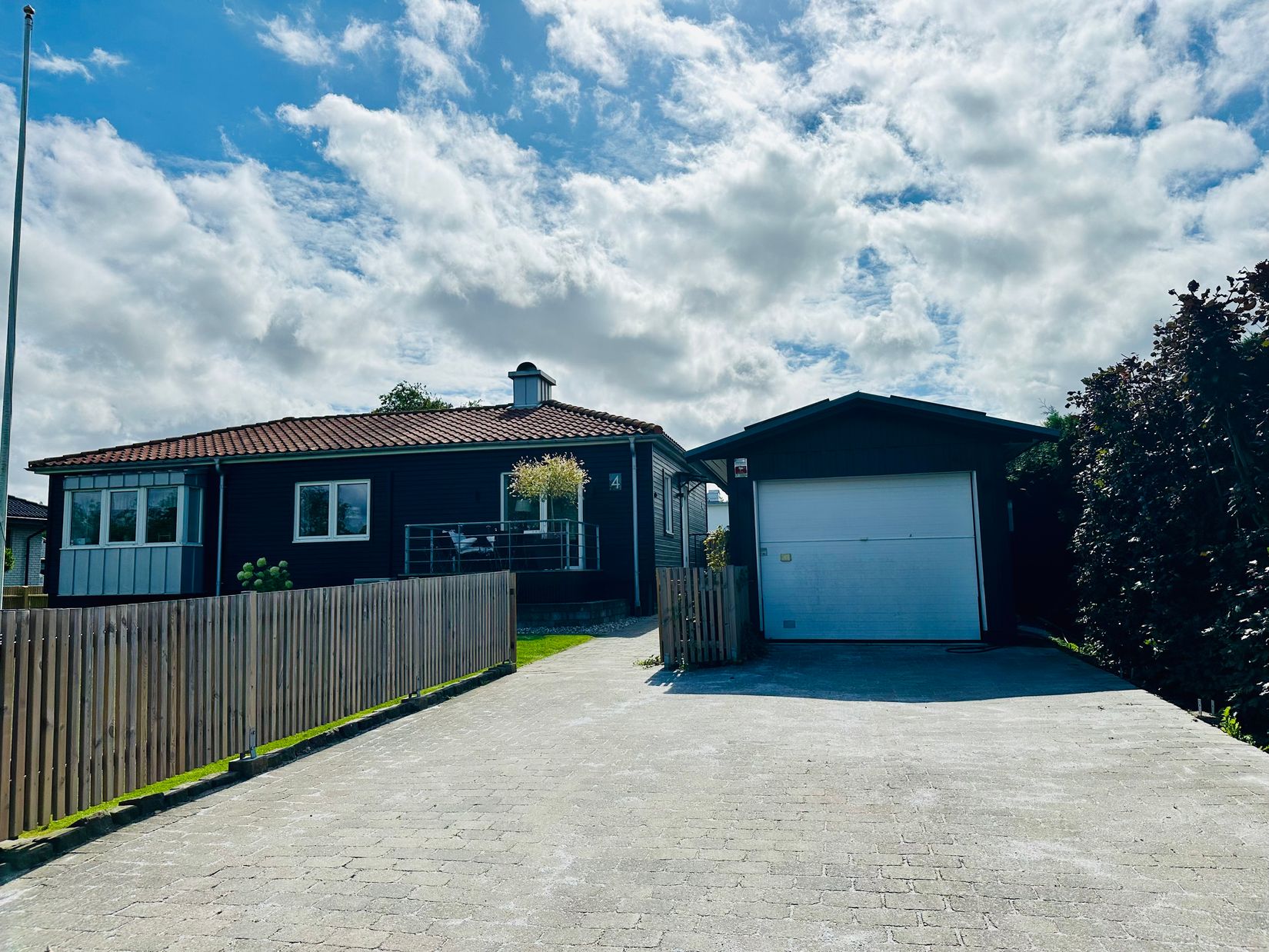 Villa, Lädergatan 4, Ängavången, Ängelholm