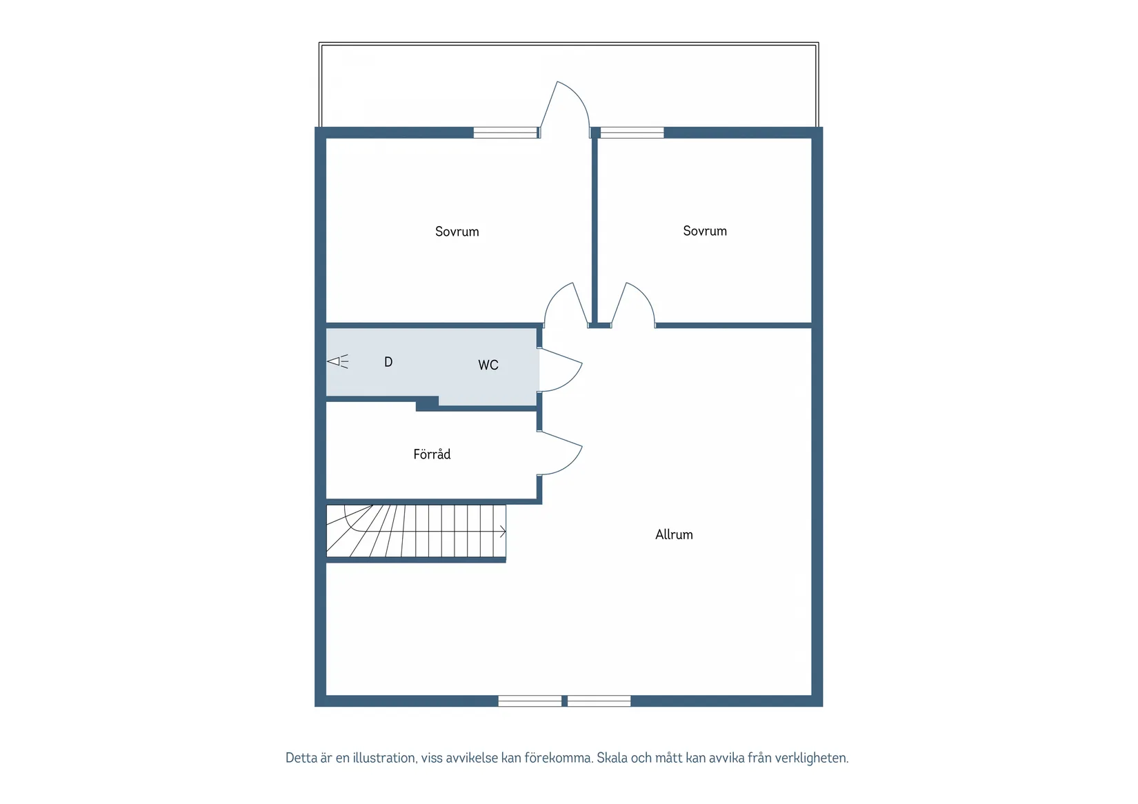 Villa, Smedsgränd 4, Tierp