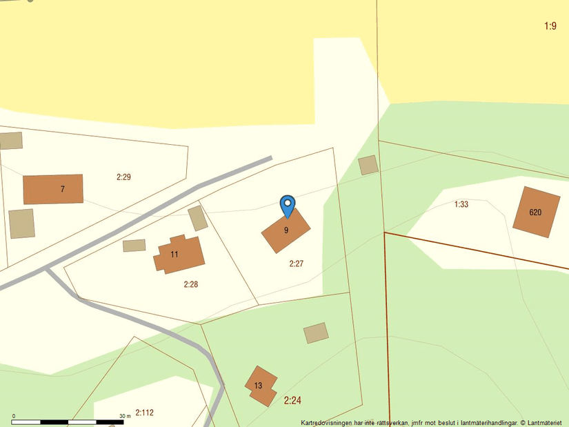 Villa, Nordängen 9, Kärna, Kungälv