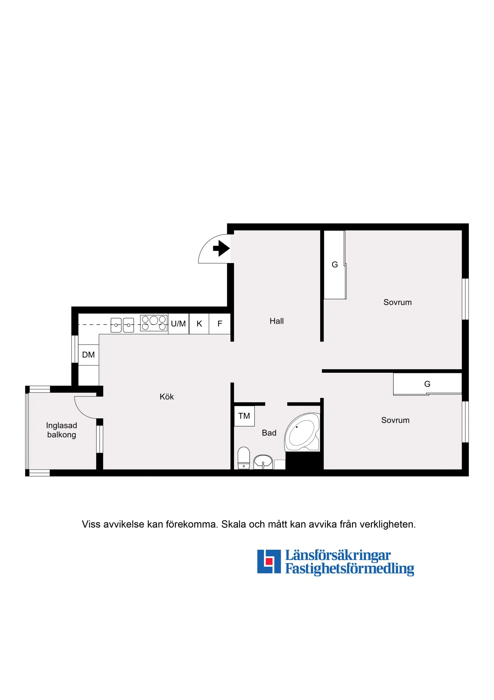 Bostadsrätt, Jägersrovägen 19 C, Västra Kattarp, Malmö
