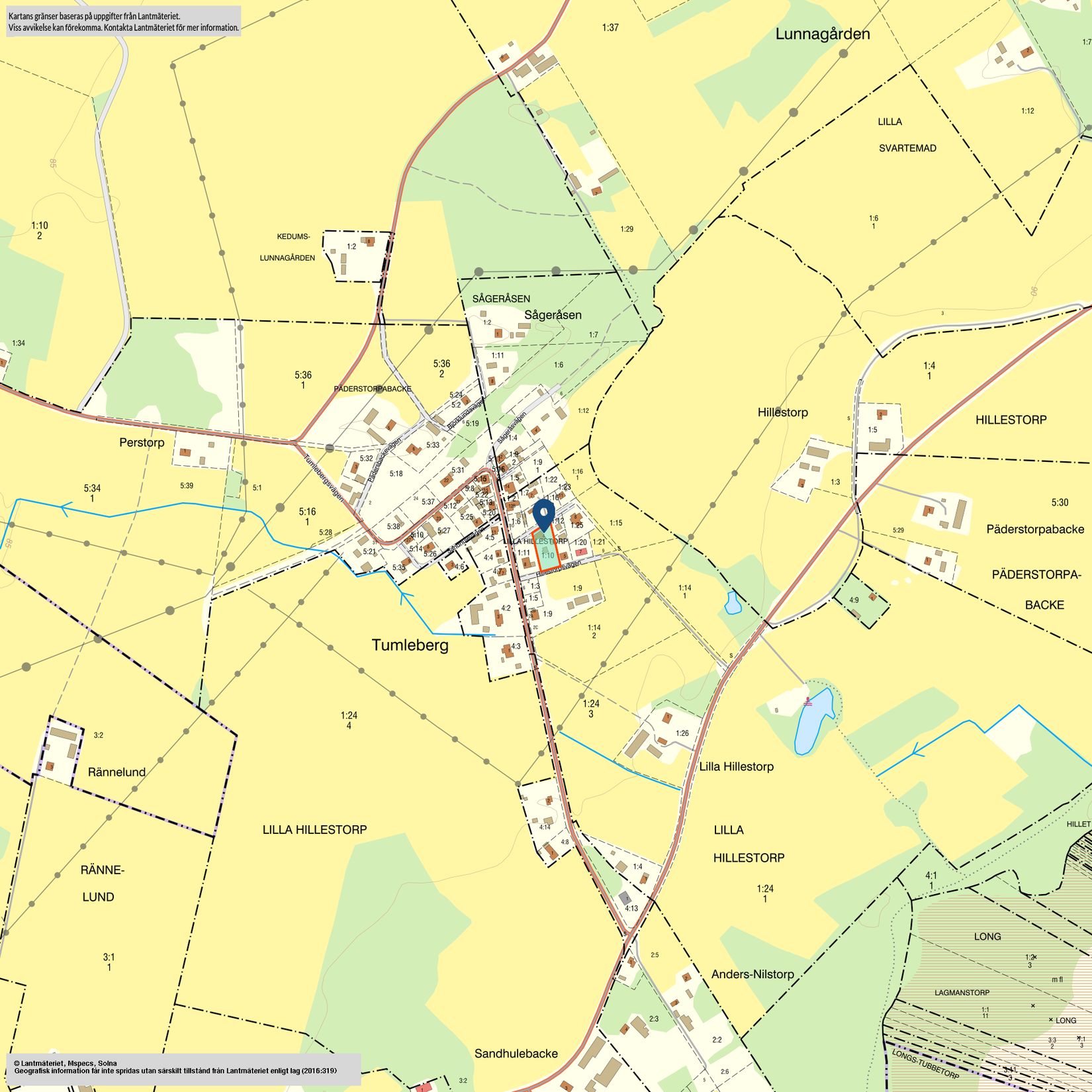 Villa, Stjärnlundavägen 4, Tumleberg, Vara