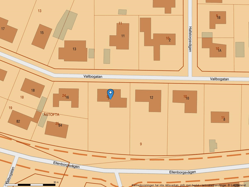 Villa, Vallbogatan 14, Virentofta, Malmö