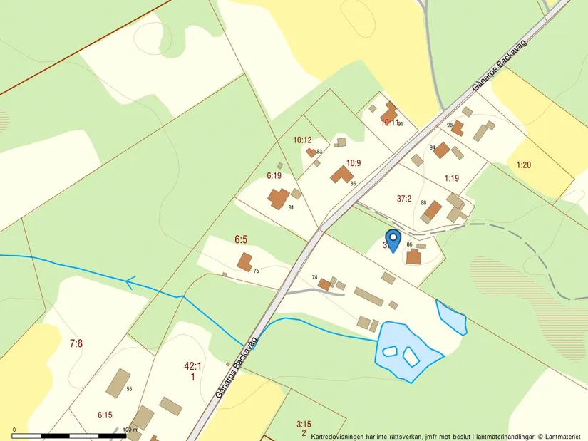 Villa, Gånarps backaväg 86, Gånarp, Ängelholm