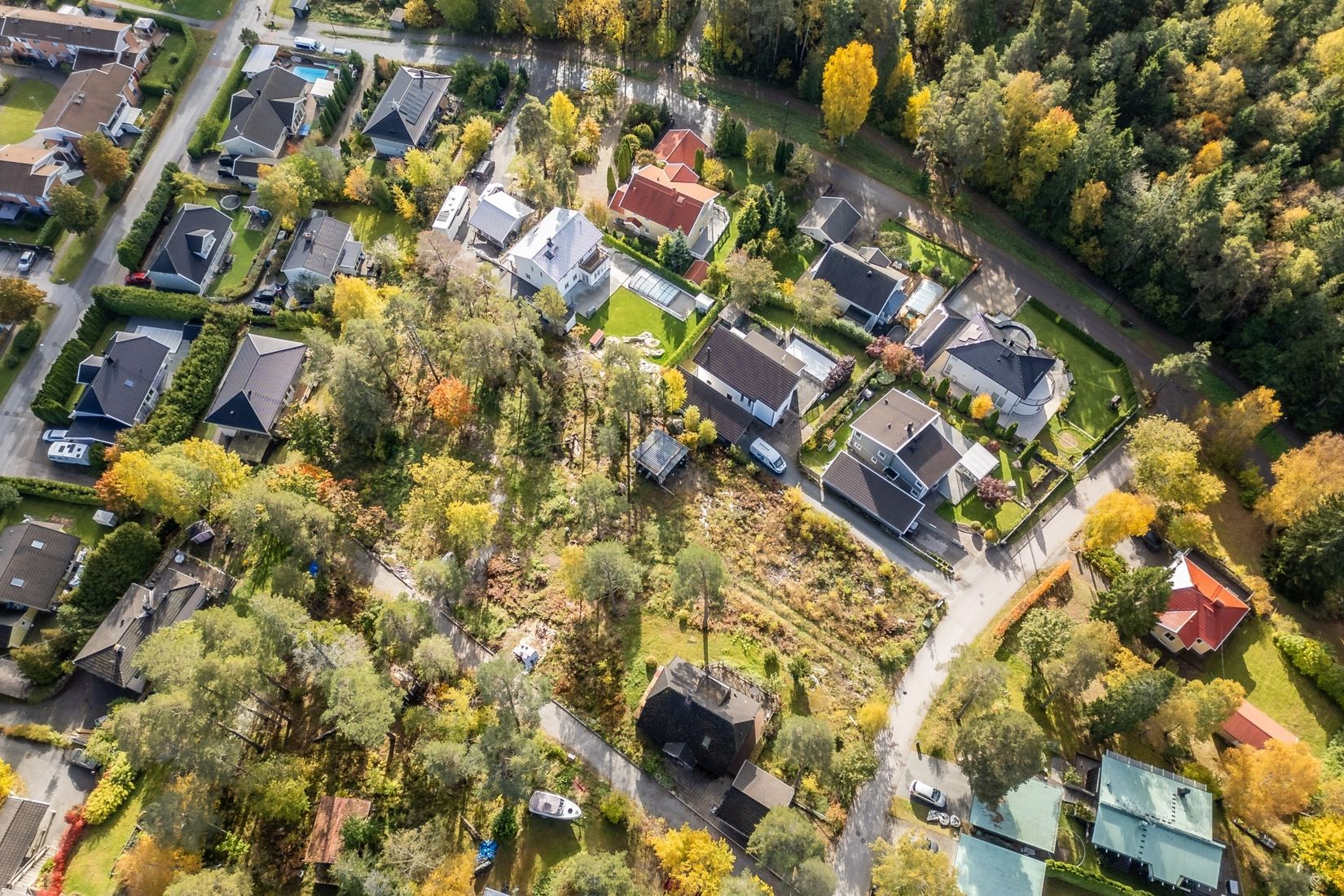 Tomt, Nordanvägen  10A (Förmodad adress), Polhem, Järfälla