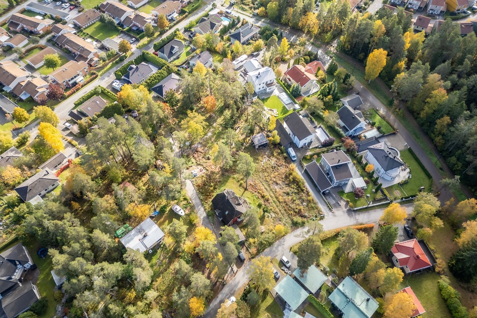 Tomt, Nordanvägen  10A (Förmodad adress), Polhem, Järfälla