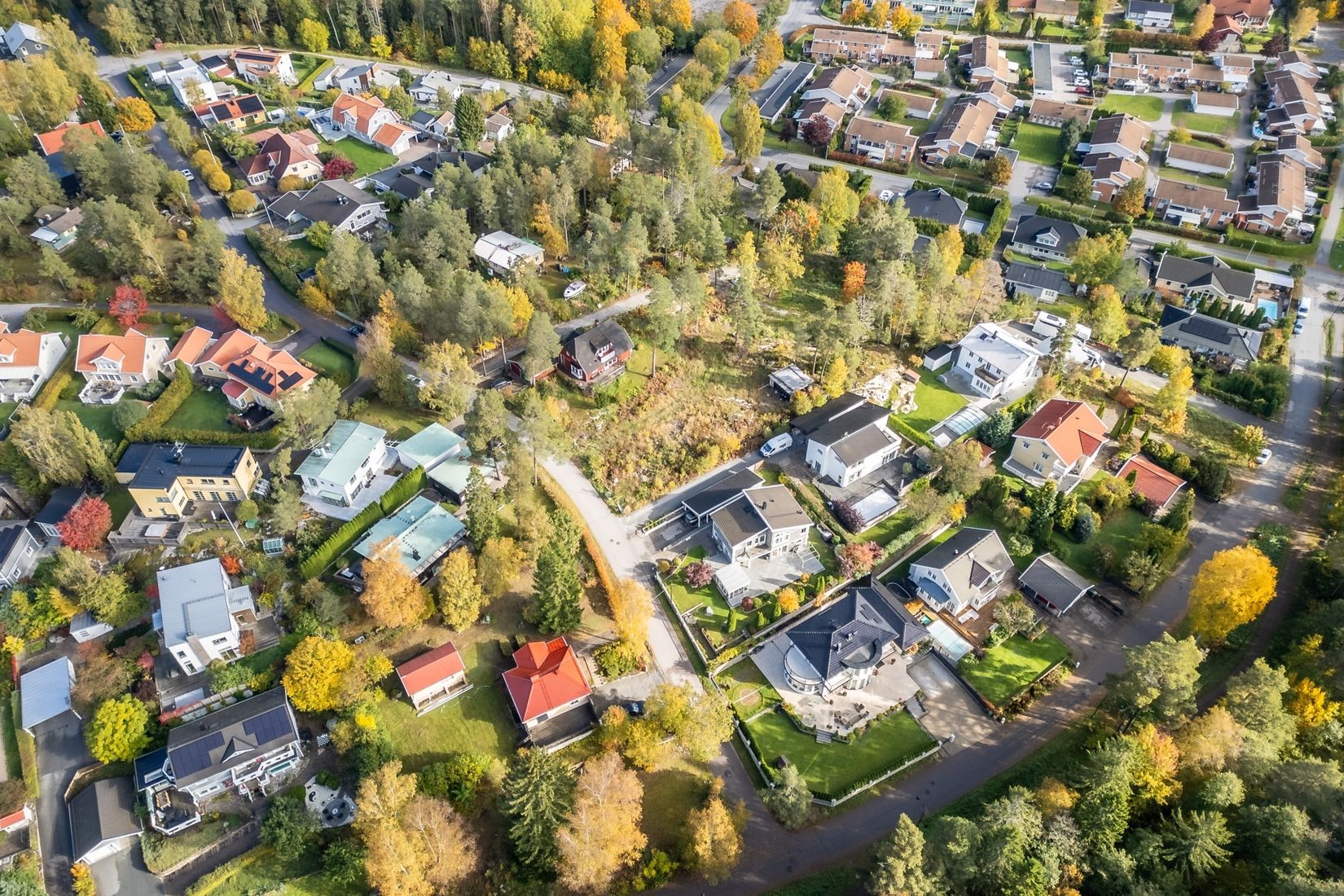Tomt, Nordanvägen  10A (Förmodad adress), Polhem, Järfälla