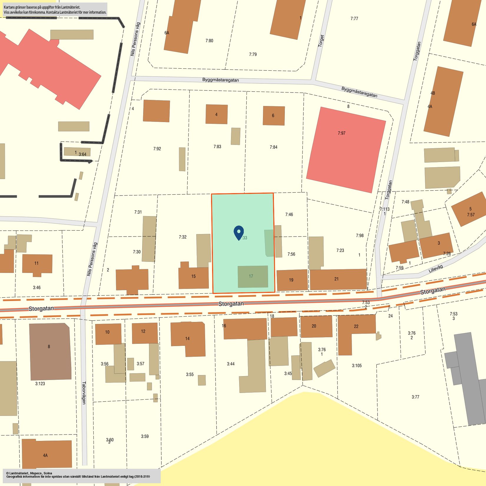 Villa, Storgatan 17, Klagstorp, Trelleborg