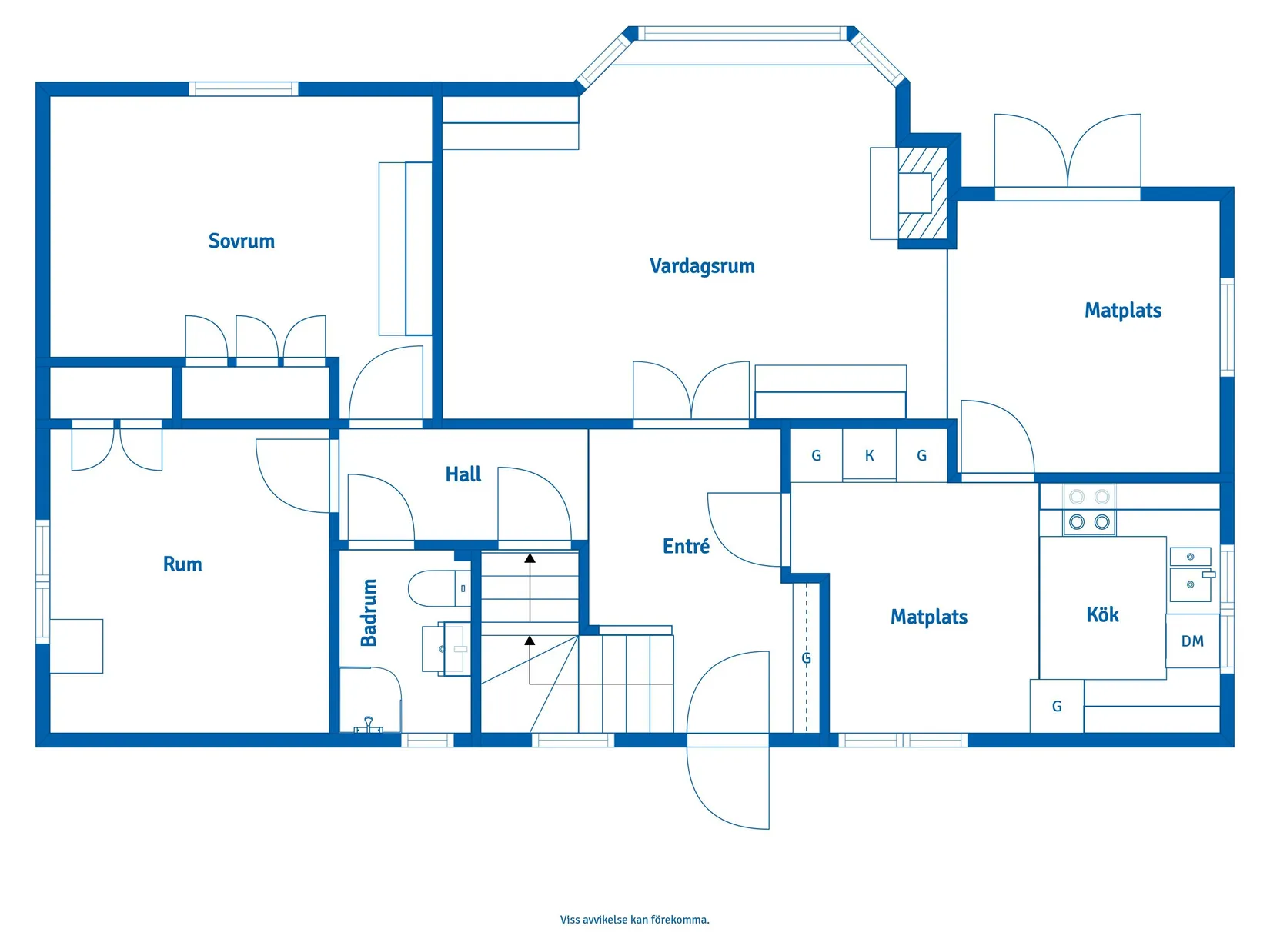 Villa, Bryggerigatan 9, Centralt, Mönsterås