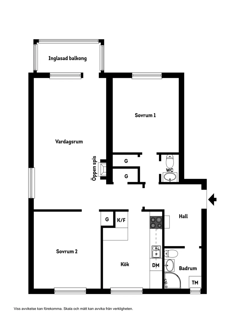 Bostadsrätt, Ringgatan 55A, Råtorp, Karlstad